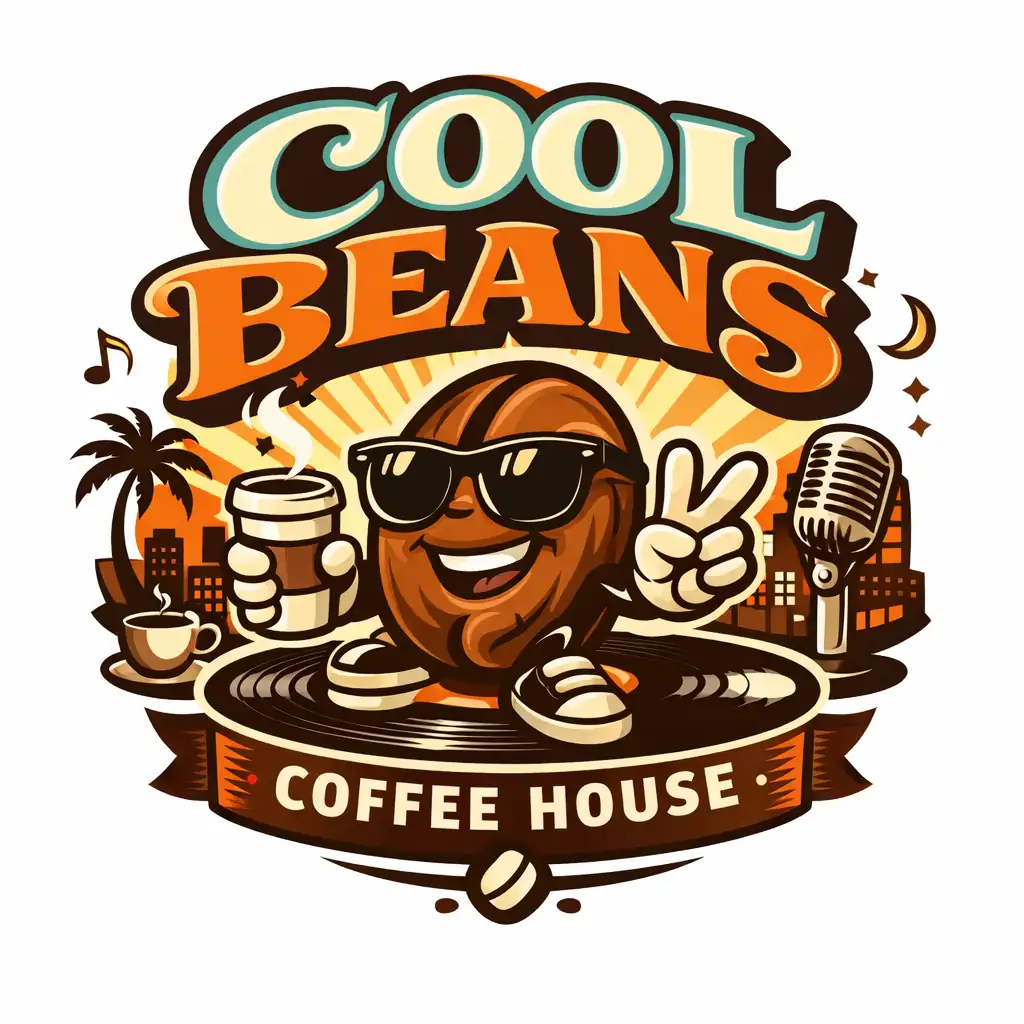 Cool Beans Coffee House logo upload example